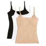 Luxe-Ribbed Padded Foundation Tank