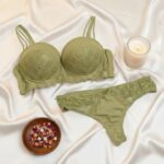 Sahara Silk Geometric Lace Set