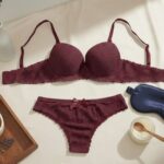 Crimson Dew Soft Polka Dot Set