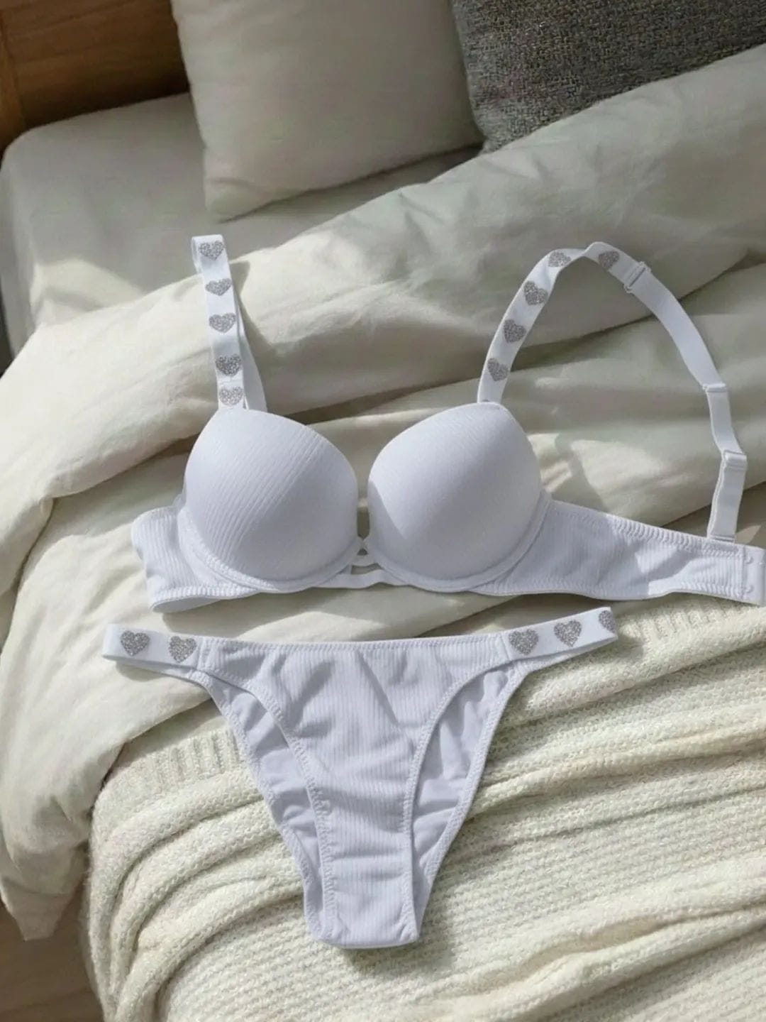 WhatsApp Image 2026-01-12 at 11.25.58 AM (1) Pure Love Ribbed Heart Set - Image 1