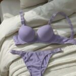 Midnight Emerald Diamond Lace Set