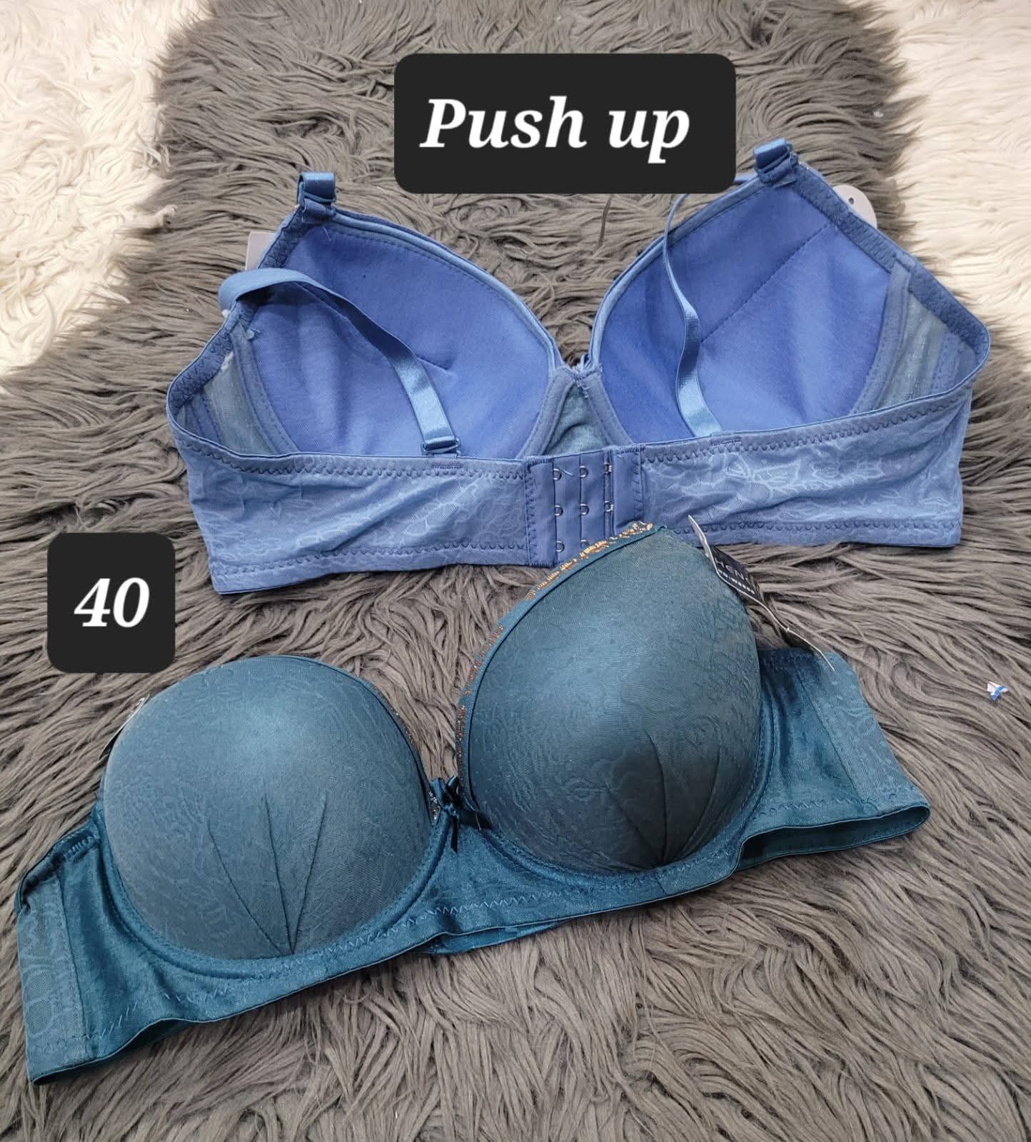 WhatsApp Image 2026-01-12 at 11.26.15 AM (2) Tina Secret "Midnight Pinstripe" Fashion Bra - Image 1